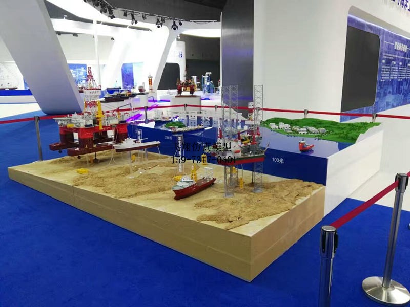 海上采油平臺模擬設備模型